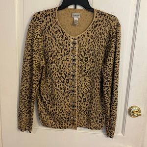 Bedazzled & Bejeweled cardigan.